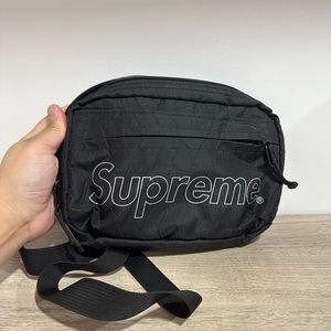 Black Crossbody Supreme Bag